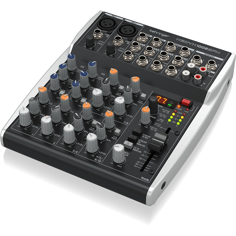 Mixer Análogo Con USB Behringer XENYX 1002SFX foto 3