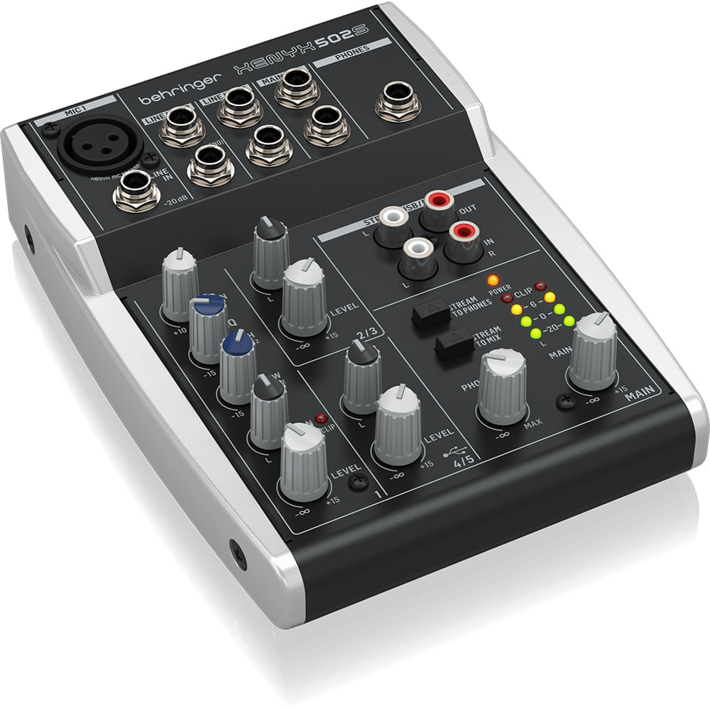 Mixer Análogo Con USB Behringer XENYX 502S foto 4