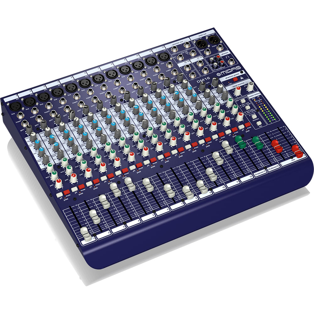 Mixer Análogo MIDAS DM16 - 16 CH