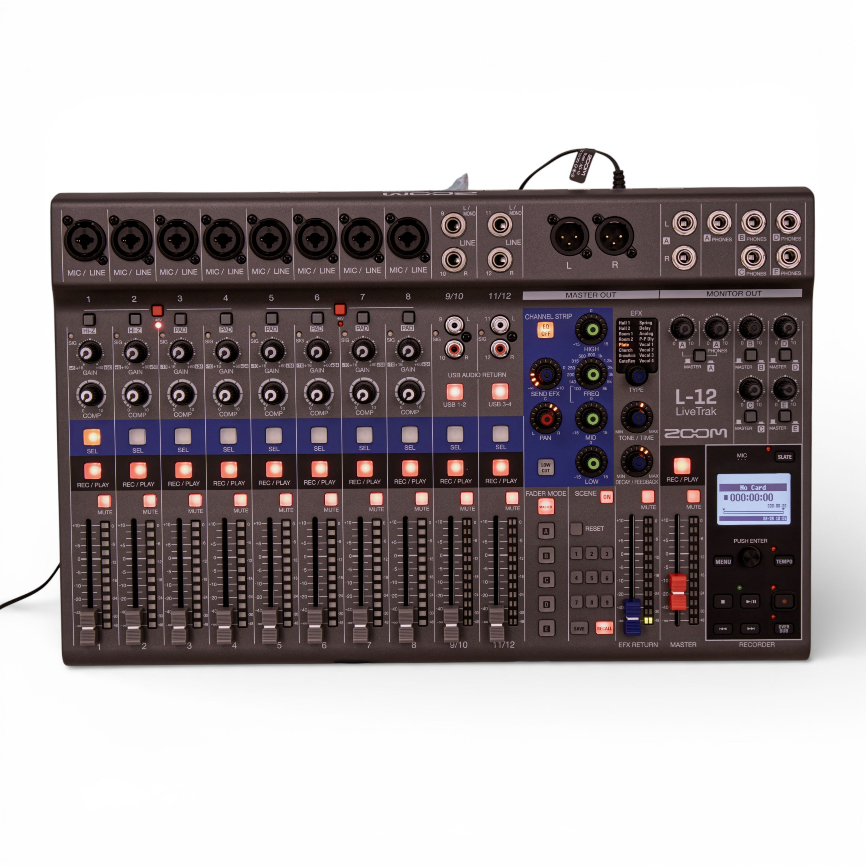 Mixer digital Zoom Livetrack L-12 foto 3