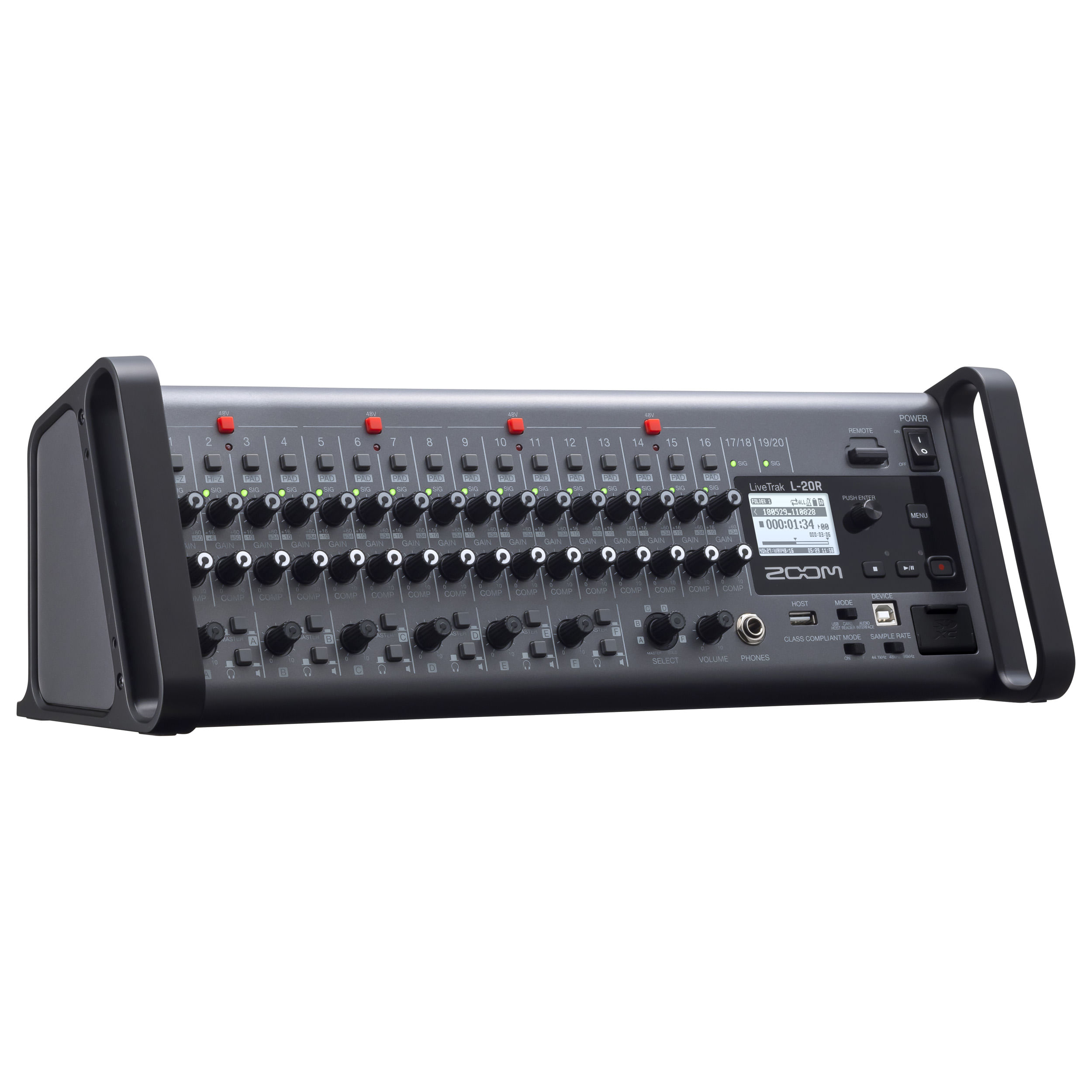 Mixer digital Zoom Livetrack L-20R