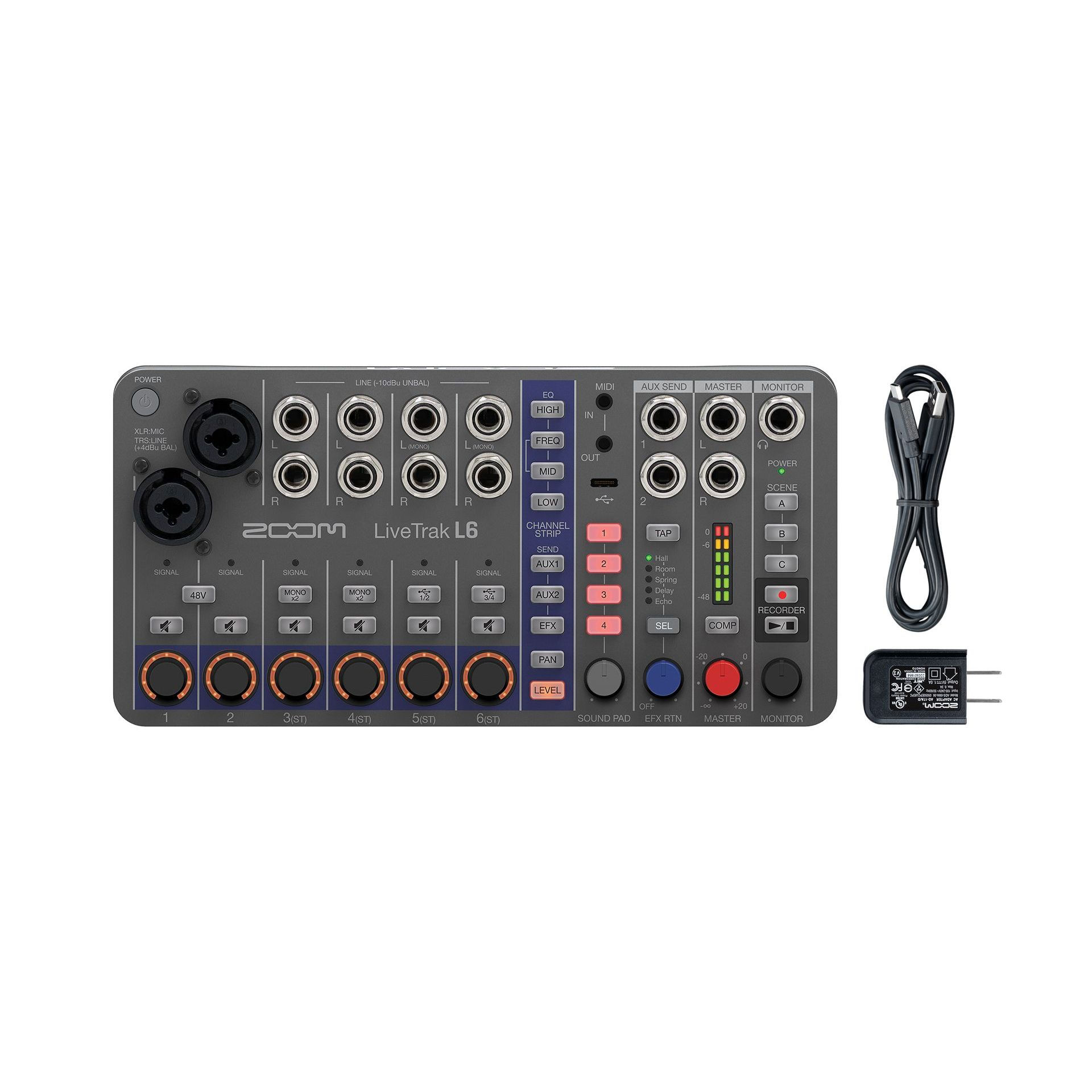 Mixer digital Zoom Livetrack L6 foto 3