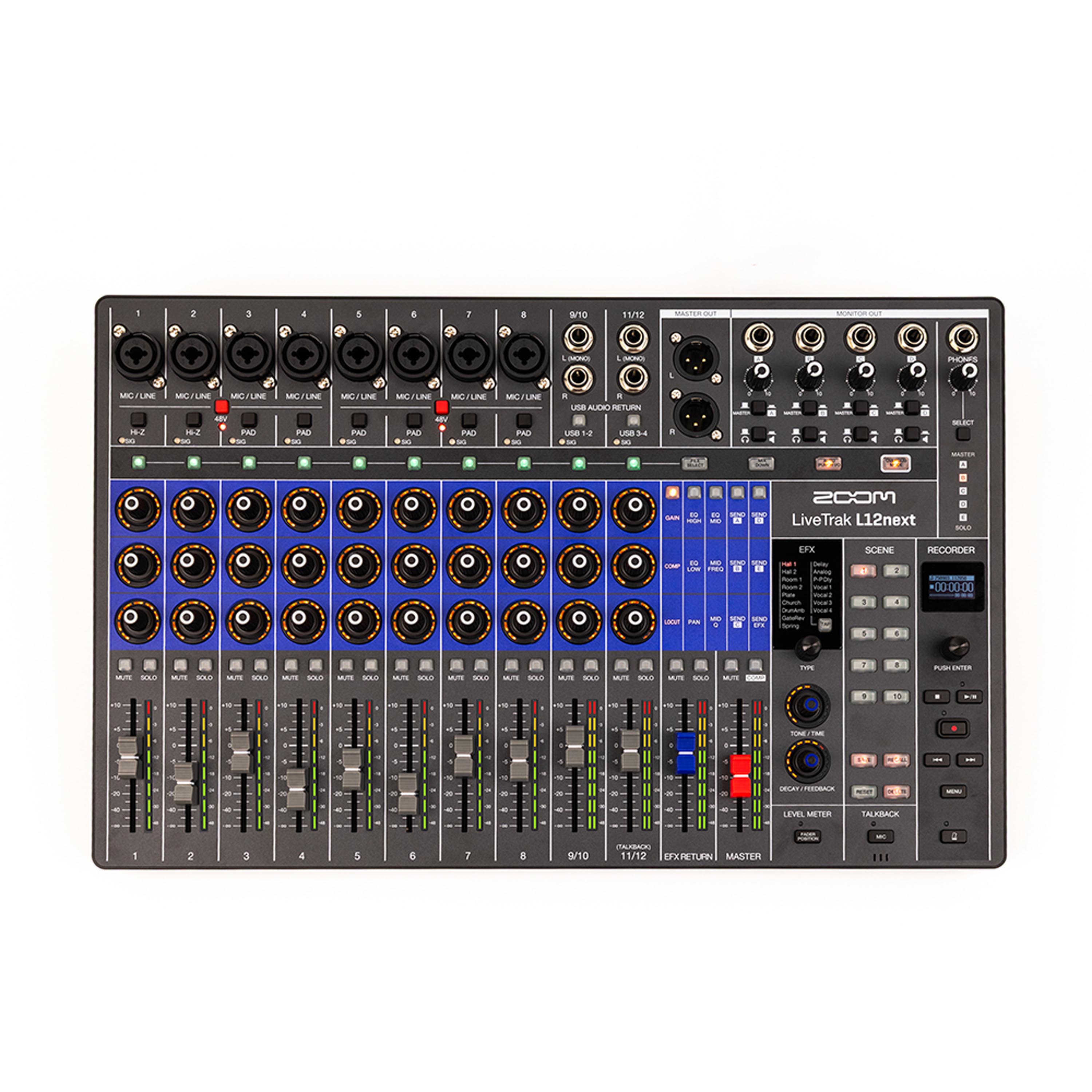 Mixer digital Zoom LiveTrak L12next foto 3