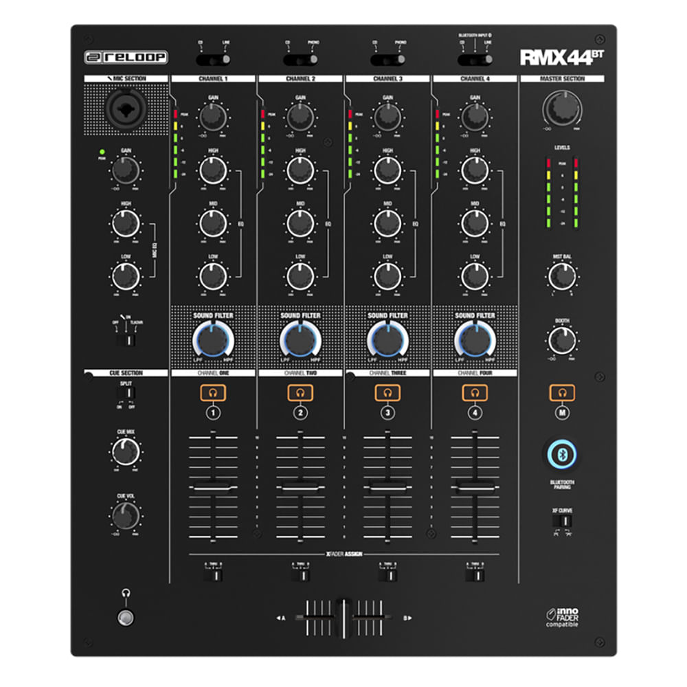 Mixer Dj Reloop RMX-44 BT