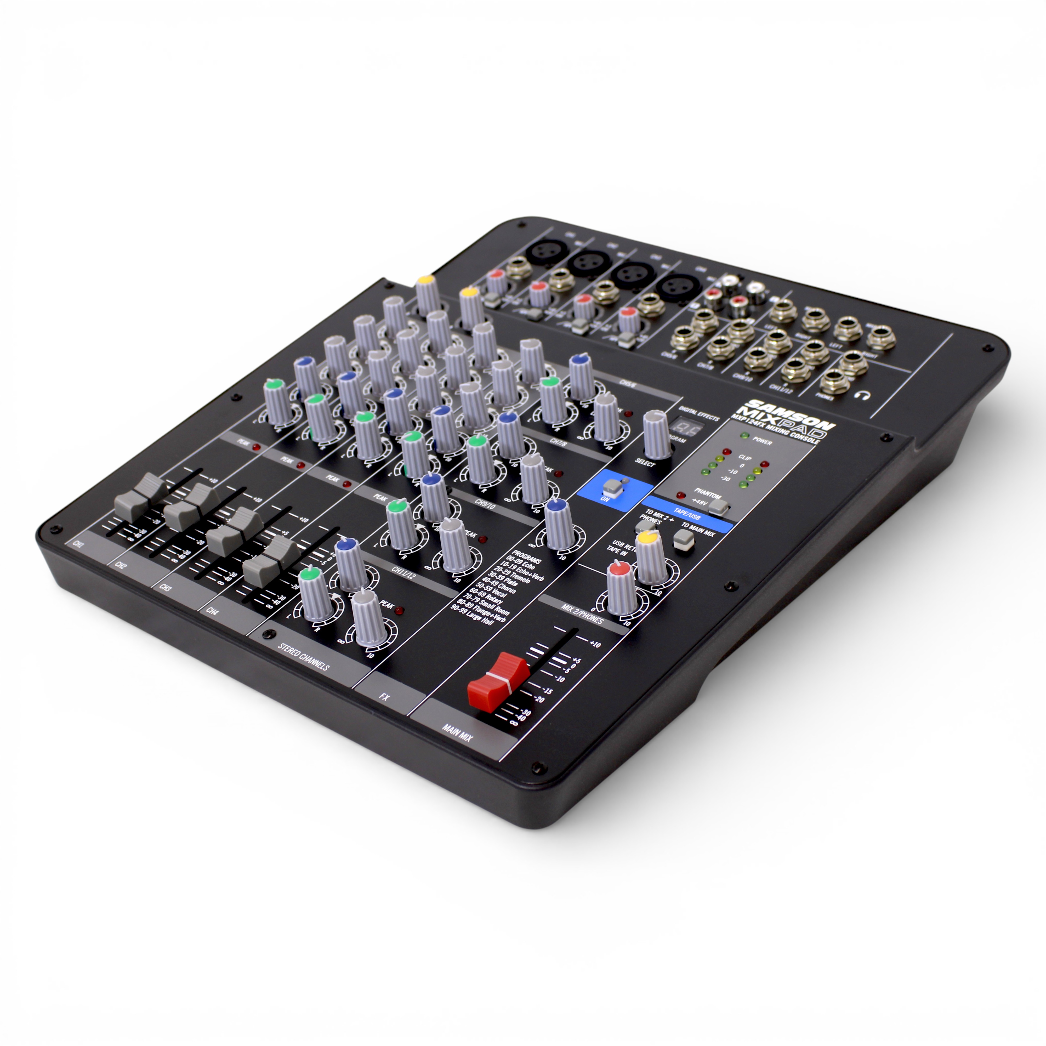 Mixer Samson USB con efectos MXP124FX