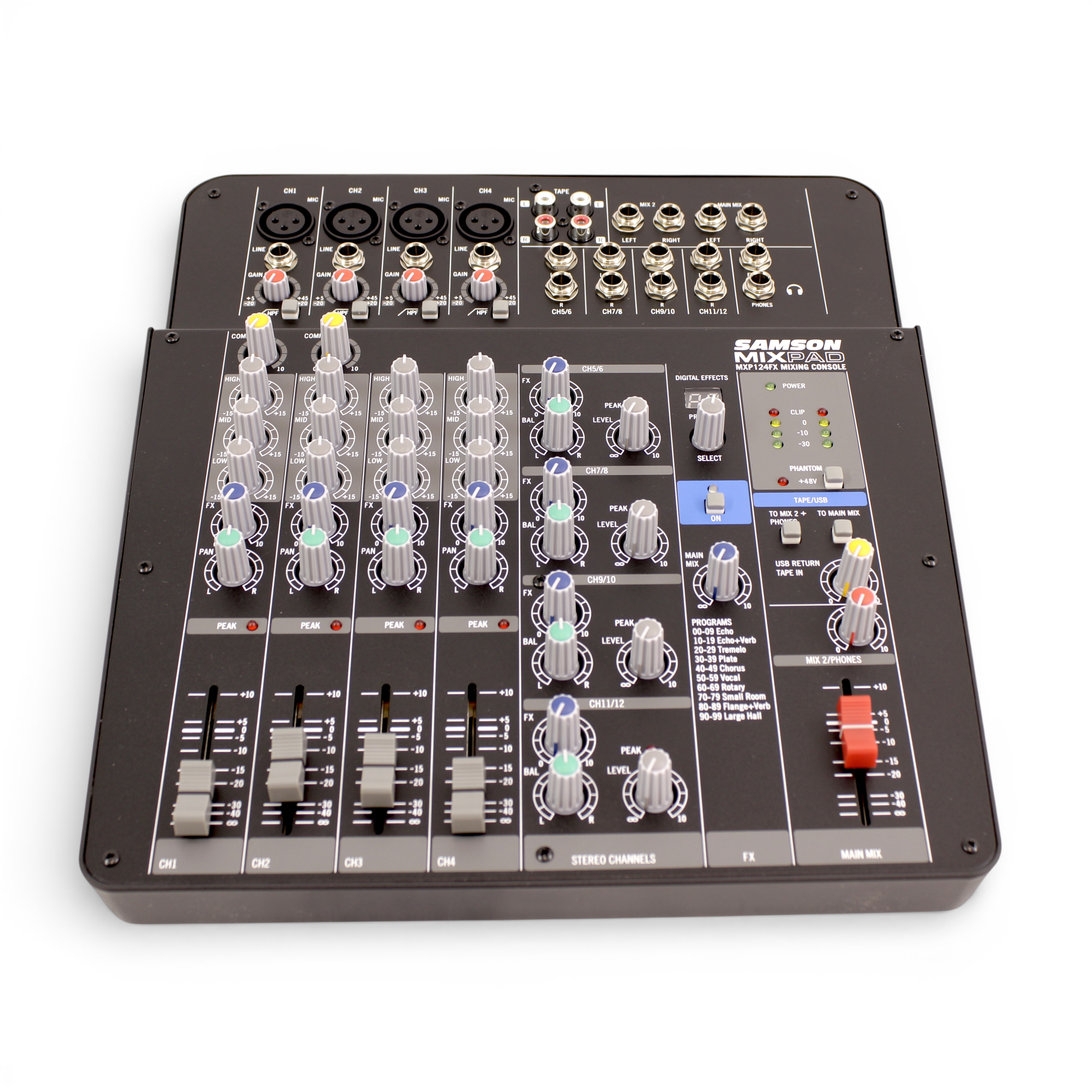 Mixer Samson USB con efectos MXP124FX foto 4