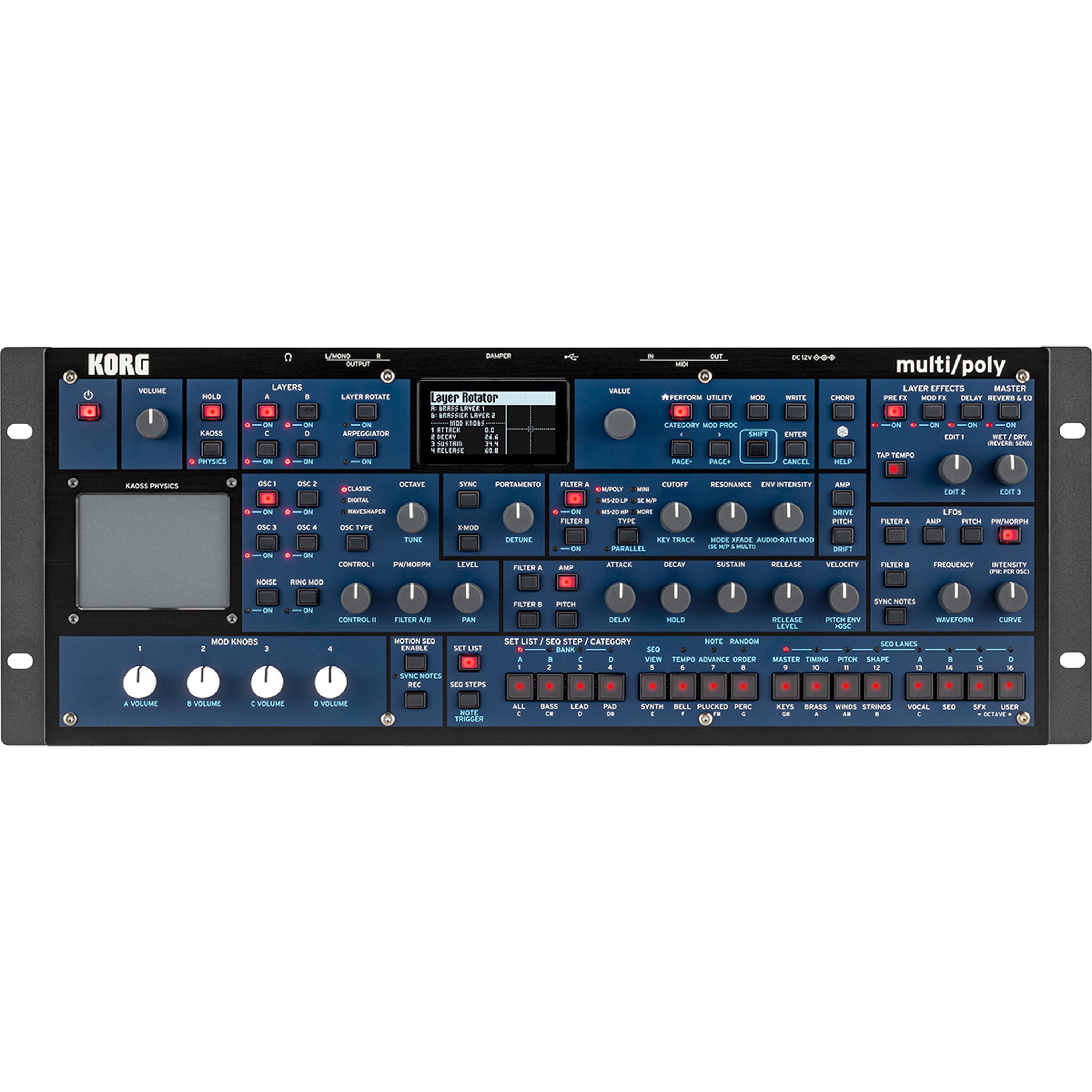 Módulo polifónico Korg MultiPoly Module