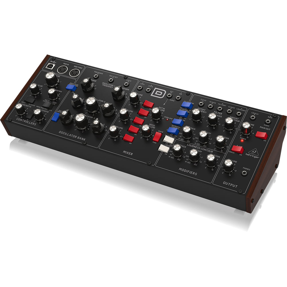 Módulo Sintetizador Análogo Behringer MODEL D foto 3