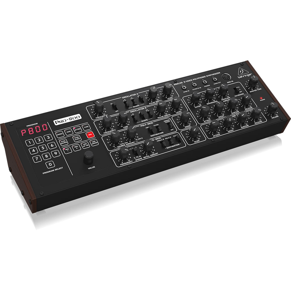 Módulo Sintetizador Análogo Polifónico Behringer PRO-800 foto 3
