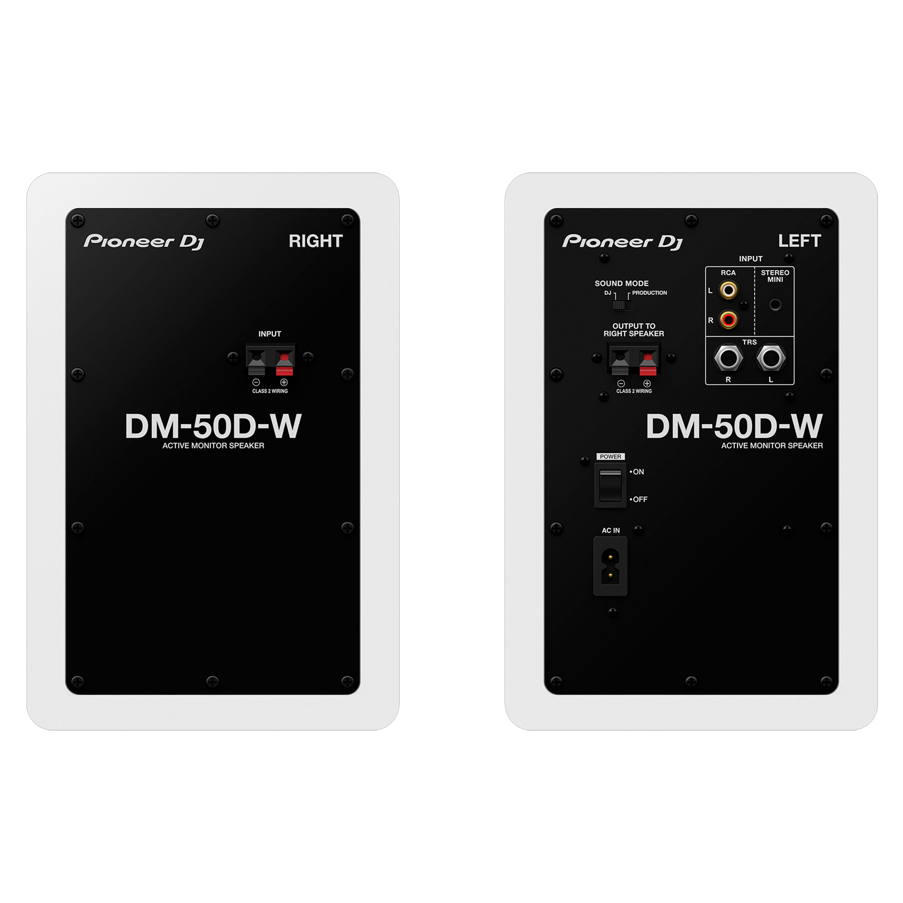 Monitor activo Pioneer Dj DM-50D-W foto 3