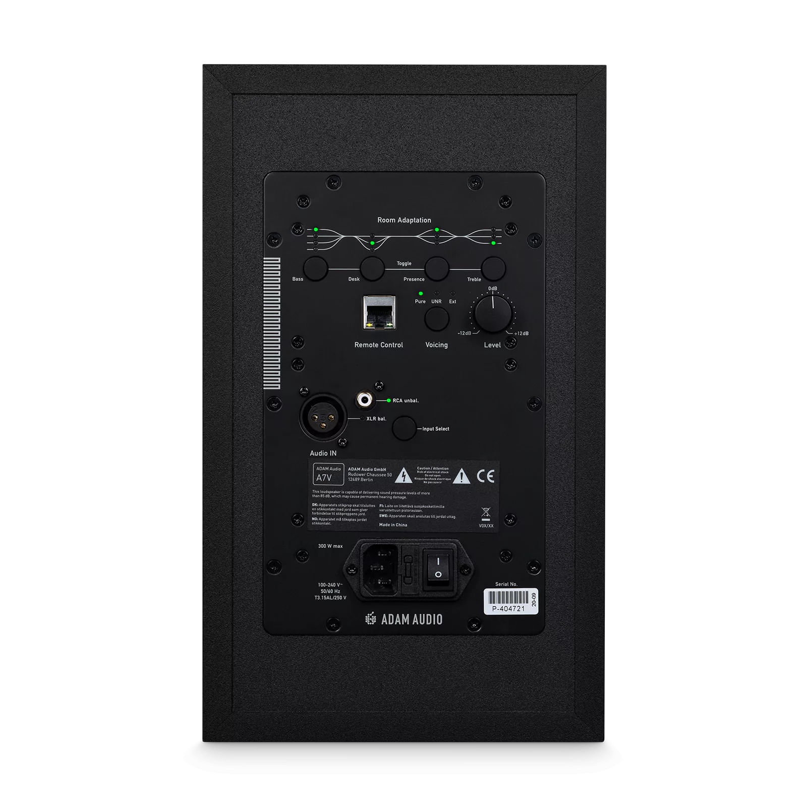 Monitor estudio A7V ADAM audio 7" 105W RMS foto 3