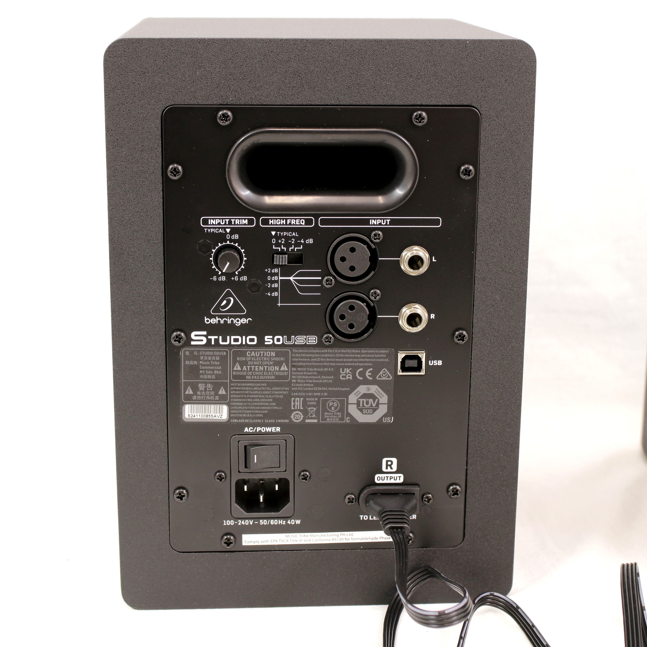 Monitores de estudio Behringer STUDIO 50USB OPENBOX foto 3