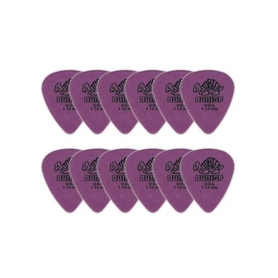 Pack de 12 uñetas Dunlop 418P1.14 Tortex