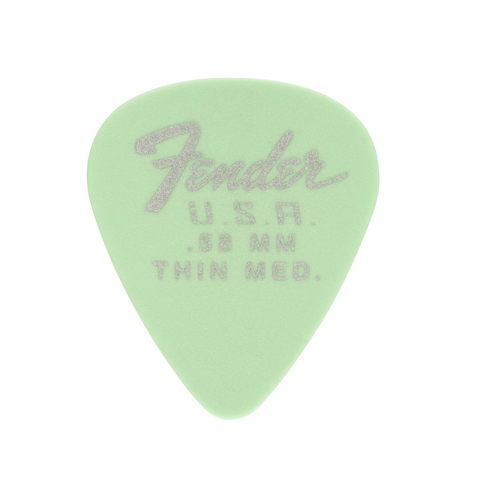 Pack de 12 uñetas Fender .58 351 Dura-Tone SFG