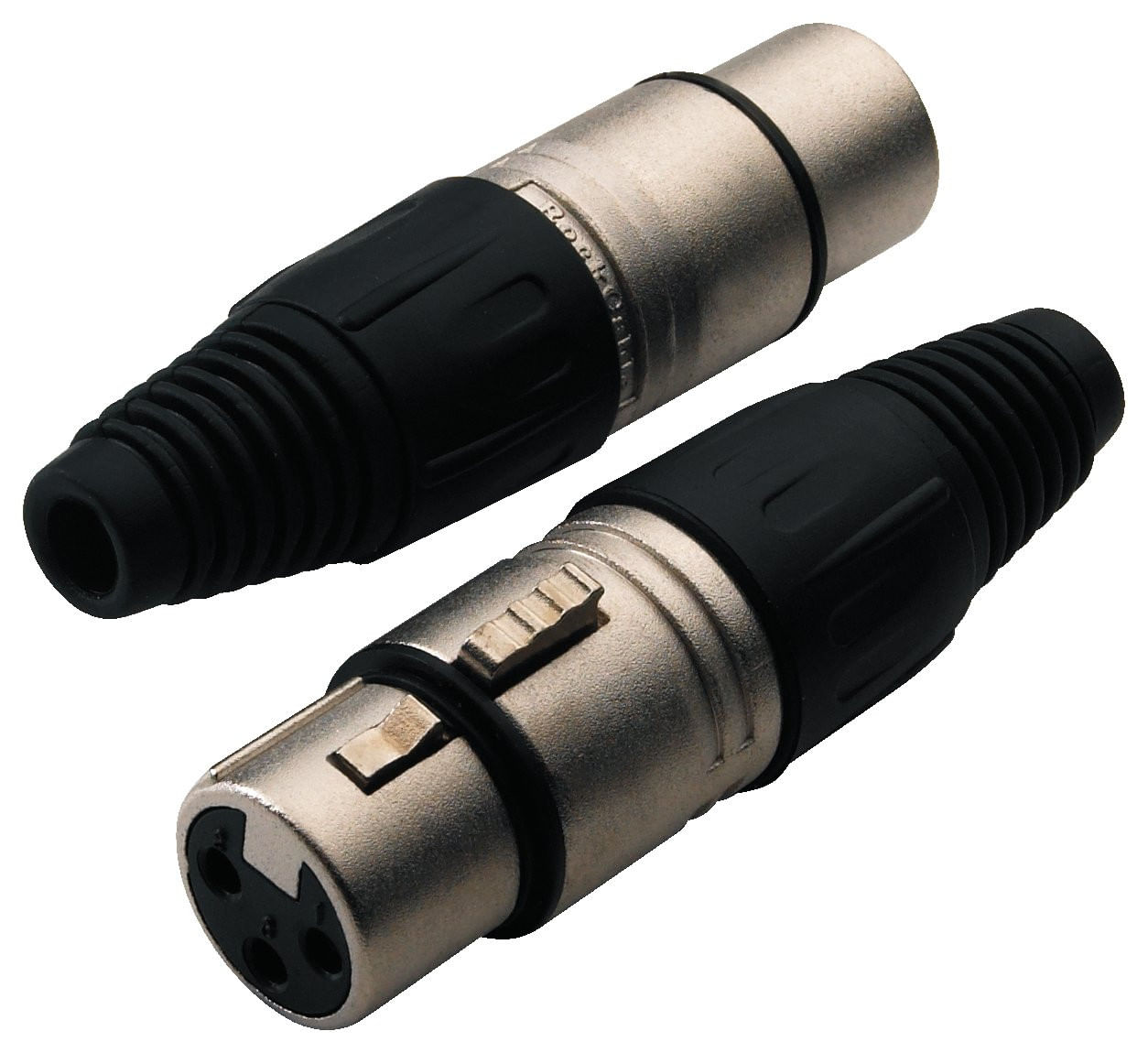 Pack de 5 conectores XLR hembra RockCable RCL10001P - Tapa plástica