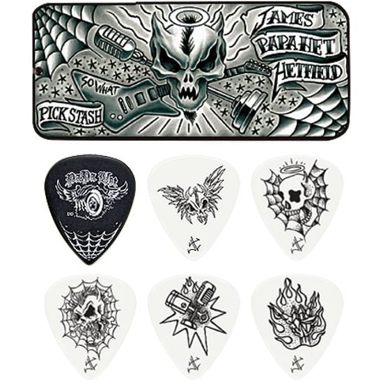 Pack de 6 uñetas Dunlop JPH01T088 Metallica Signature