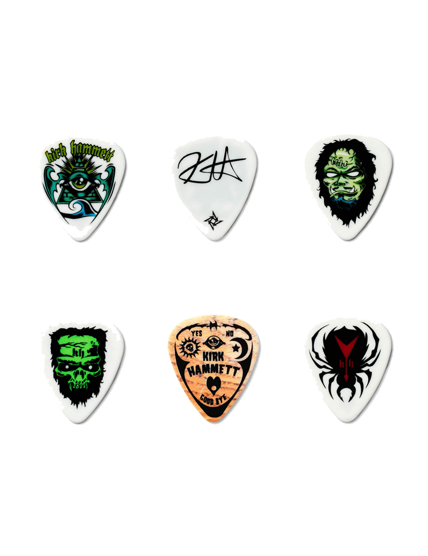 Pack de 6 uñetas Dunlop KH01T088 Metallica Signature foto 3