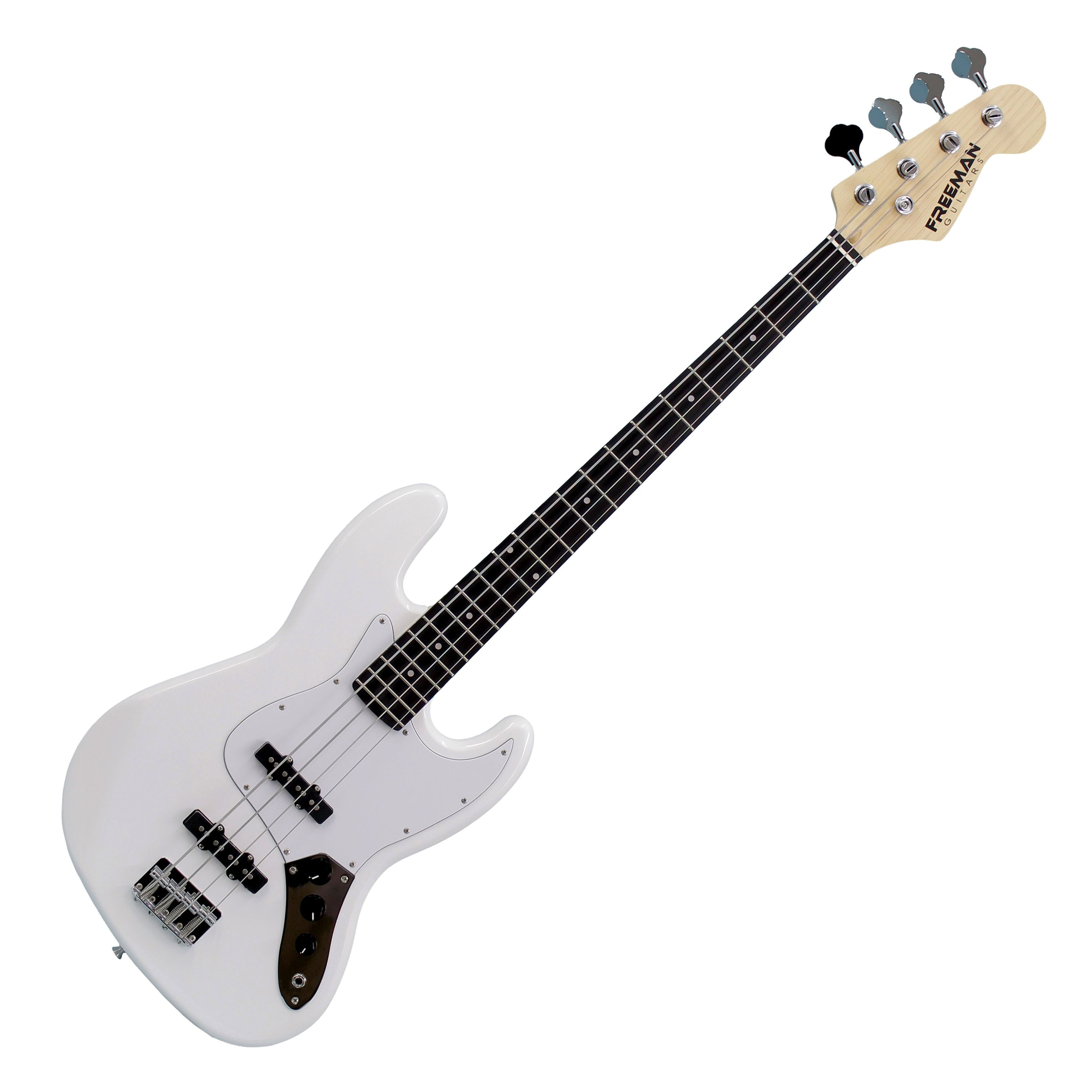 Pack de bajo eléctrico Freeman Rockstarter blanco foto 2