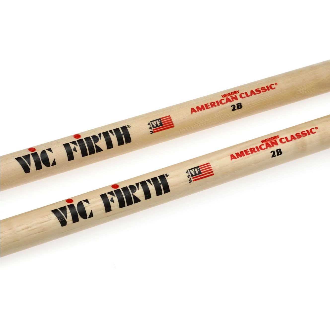 Pack de baquetas 2B Vic Firth P2B.3-2B.1 - 4 pares foto 2