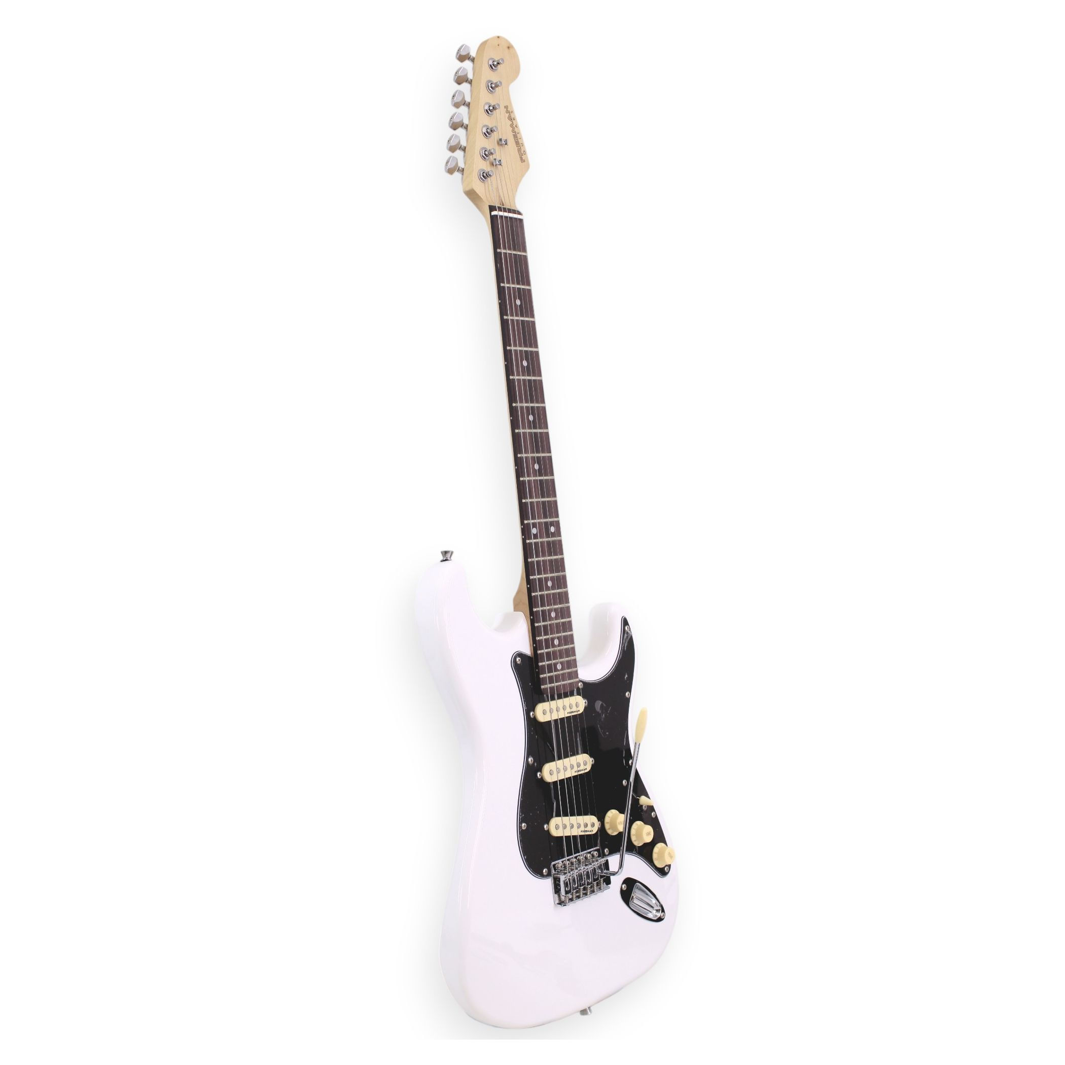 Pack de guitarra eléctrica Freeman Rockstarter - White foto 3