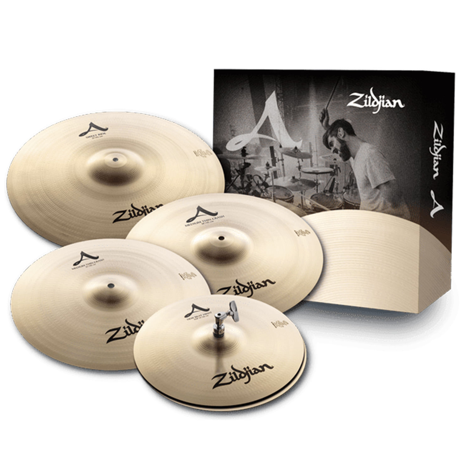 Pack de platillos A Zildjian A391 - 14 16 18 21