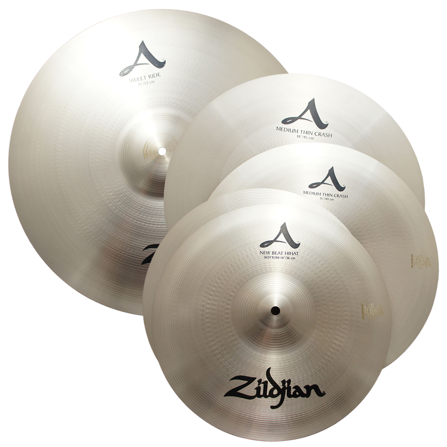 Pack de platillos A Zildjian A391 - 14 16 18 21 foto 2