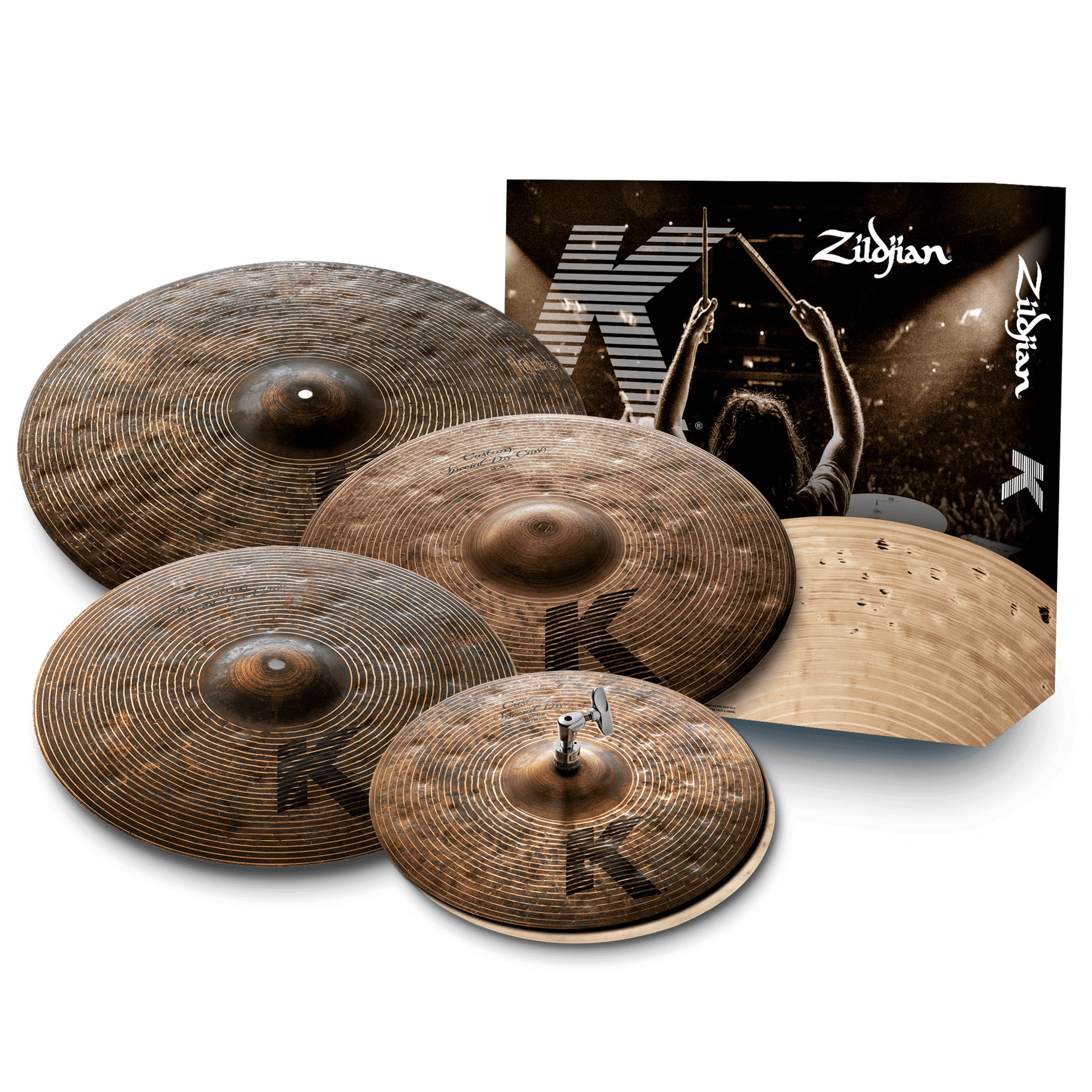 Pack de Platillos Zildjian K Custom Special Dry 14/16/18/21 - KCSP4681