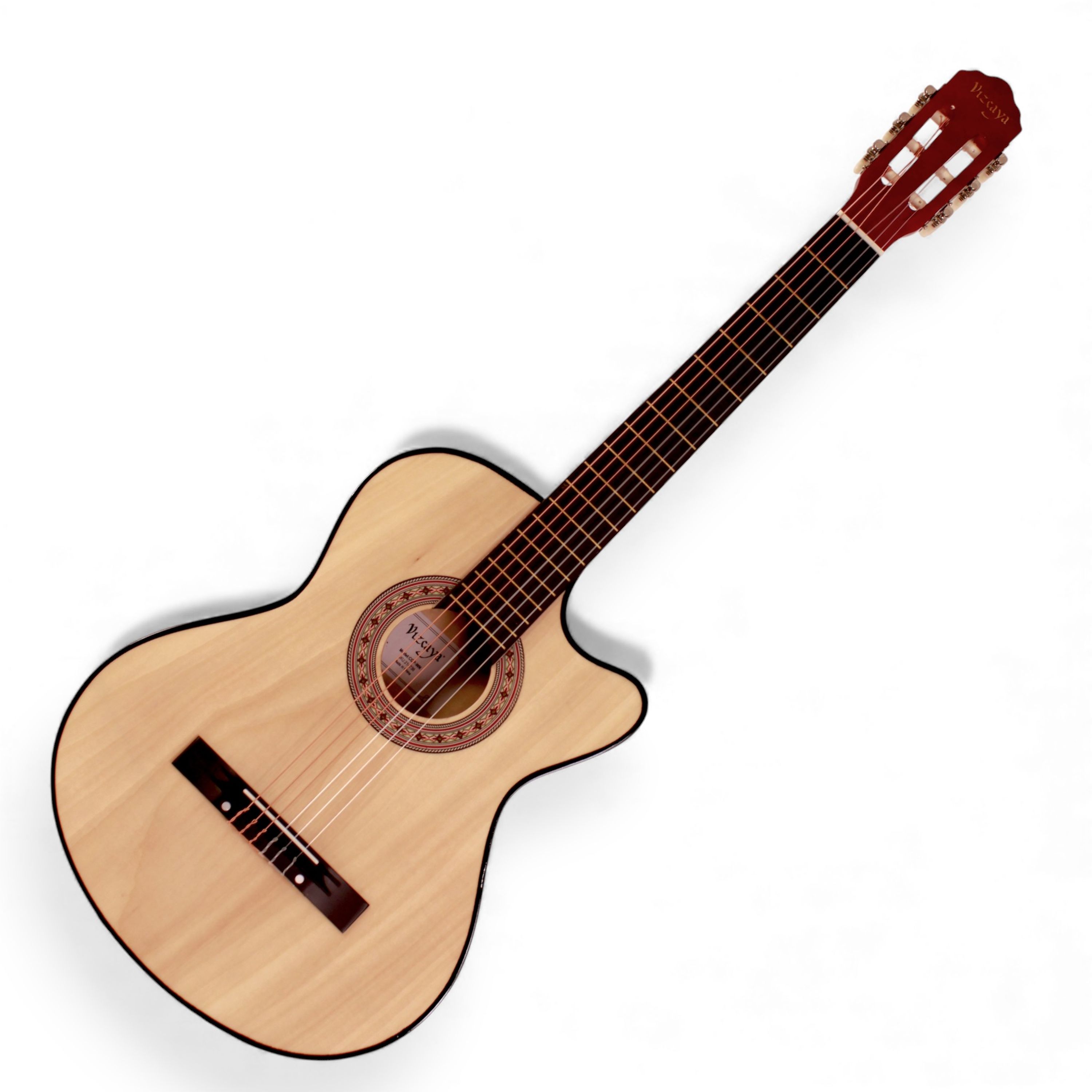 Pack Guitarra Clásica Vizcaya CGP-WN PACK (Funda-Afinador-Cuerdas-Atril-Correa) foto 2