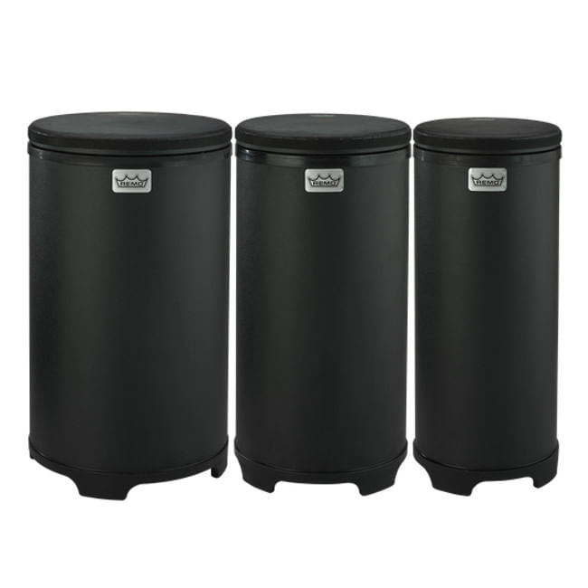 Pack Remo de percusión Festival Nested DP-25TU-CC-71 - color negro