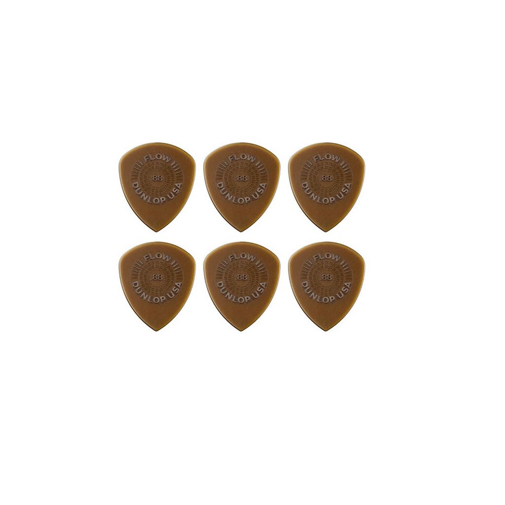 Pack uñetas Dunlop FLOW STANDARD GRIP .88MM