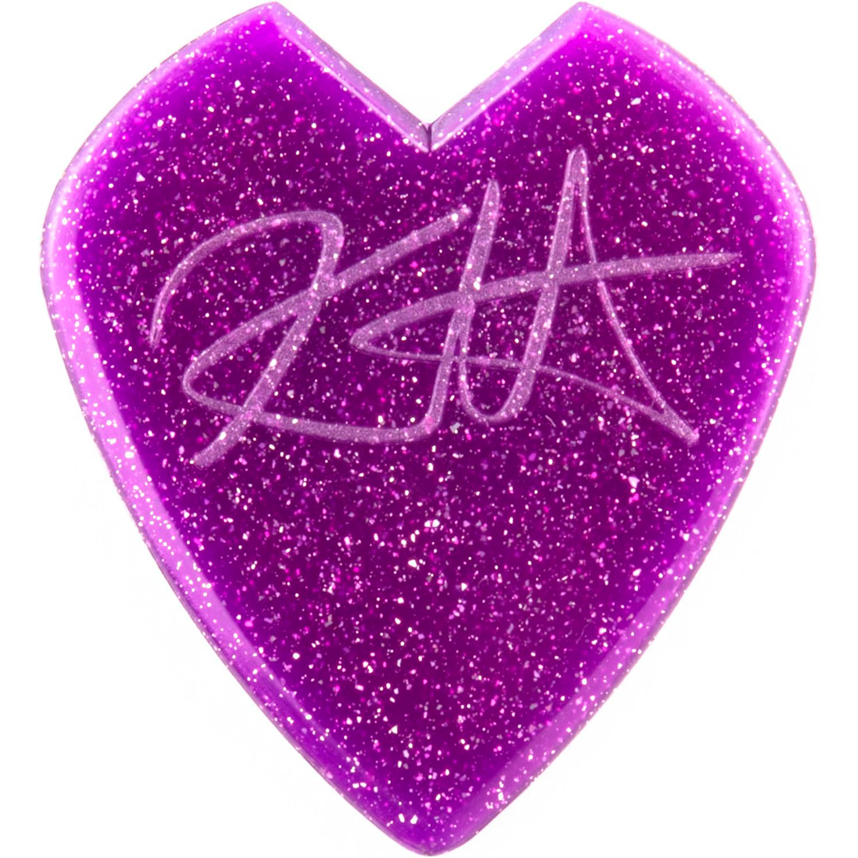 Pack uñetas Dunlop HAMMET PURPLE SPRKL JAZZ