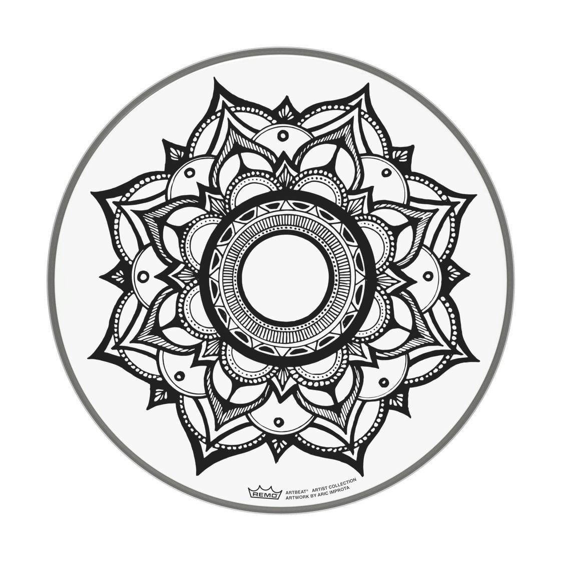Parche para batería Remo 12" Artist Collection - Aric Improta PE-0012-AB-004
