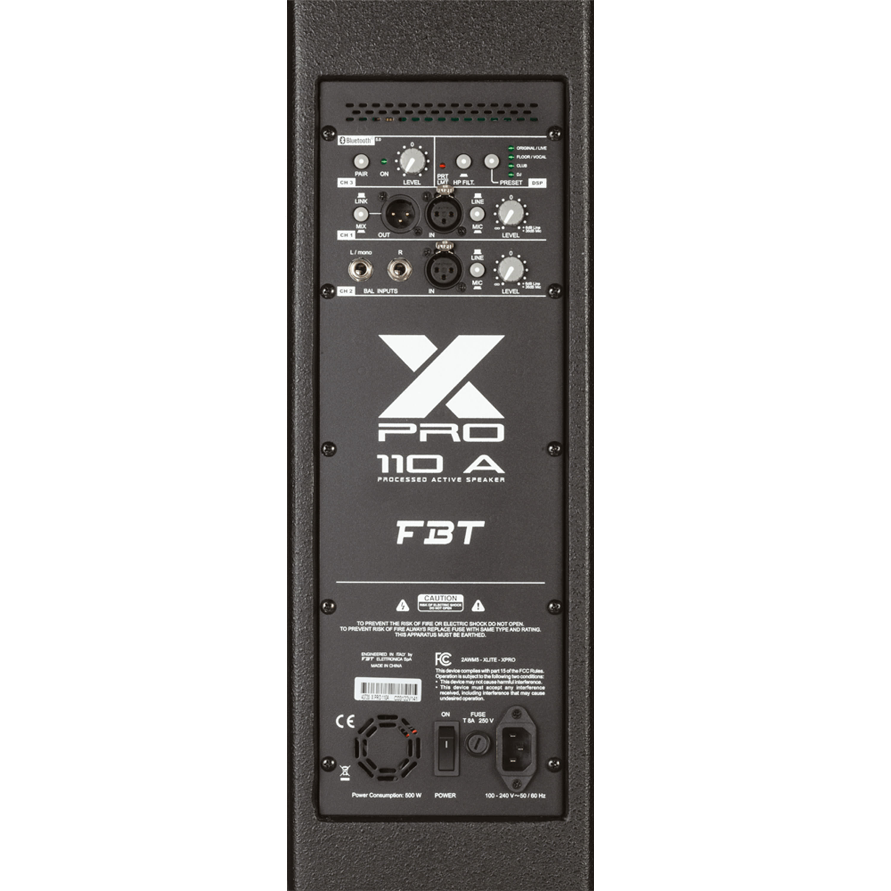 Parlante activo FBT X-PRO 110A de 10 pulgadas foto 3