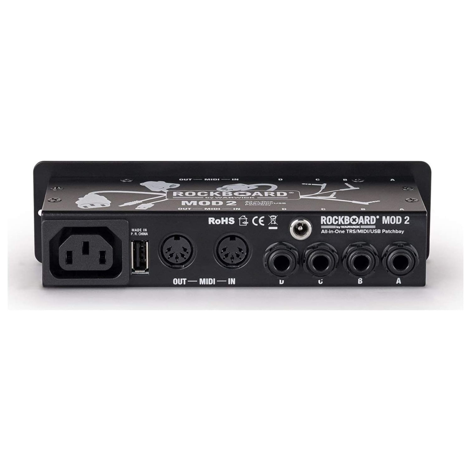 Patchbay Rockboard RBO B MOD 2 V2 - TRS, MIDI & USB foto 2