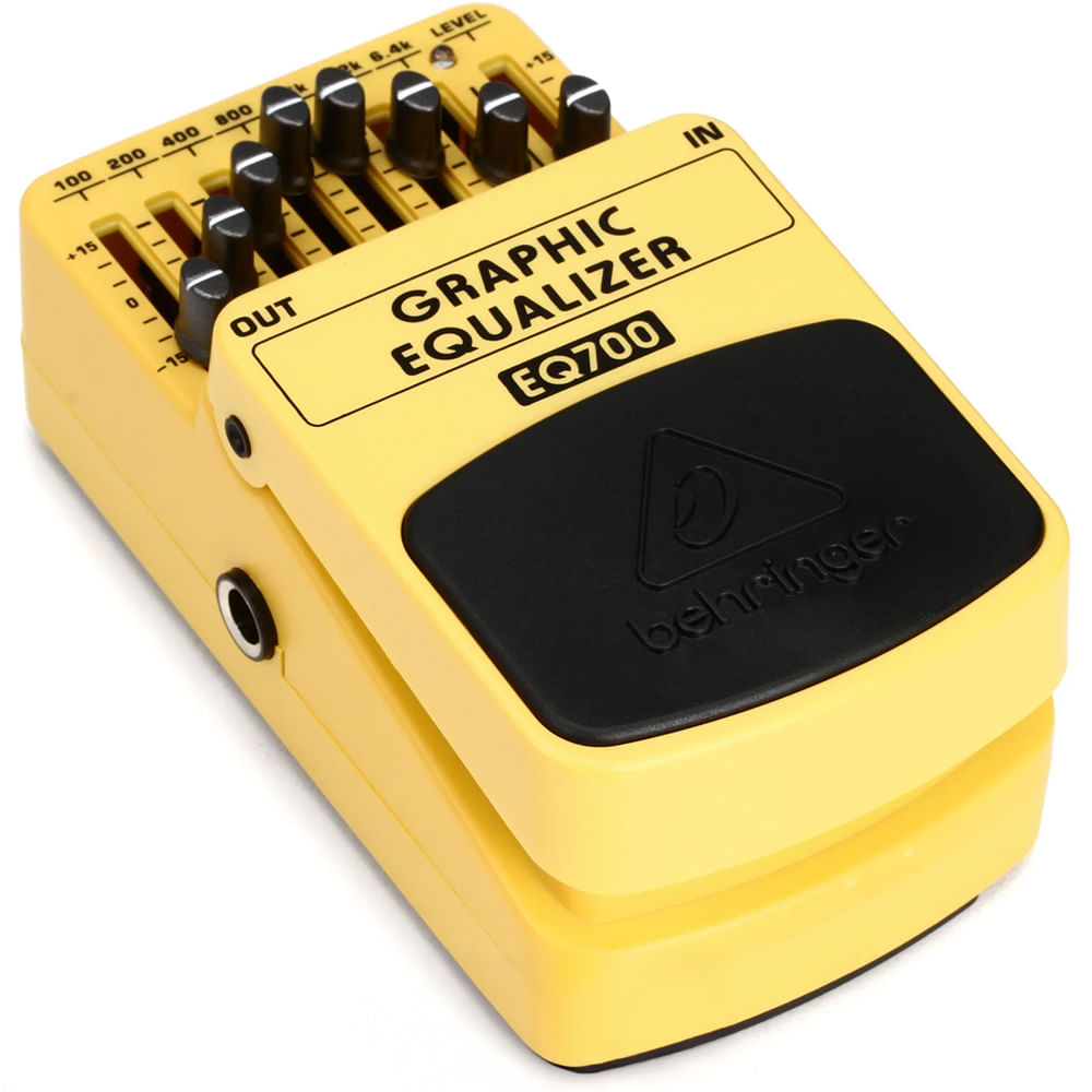 Pedal Ecualizador Gráfico Behringer EQ700 - 7 Bandas foto 4