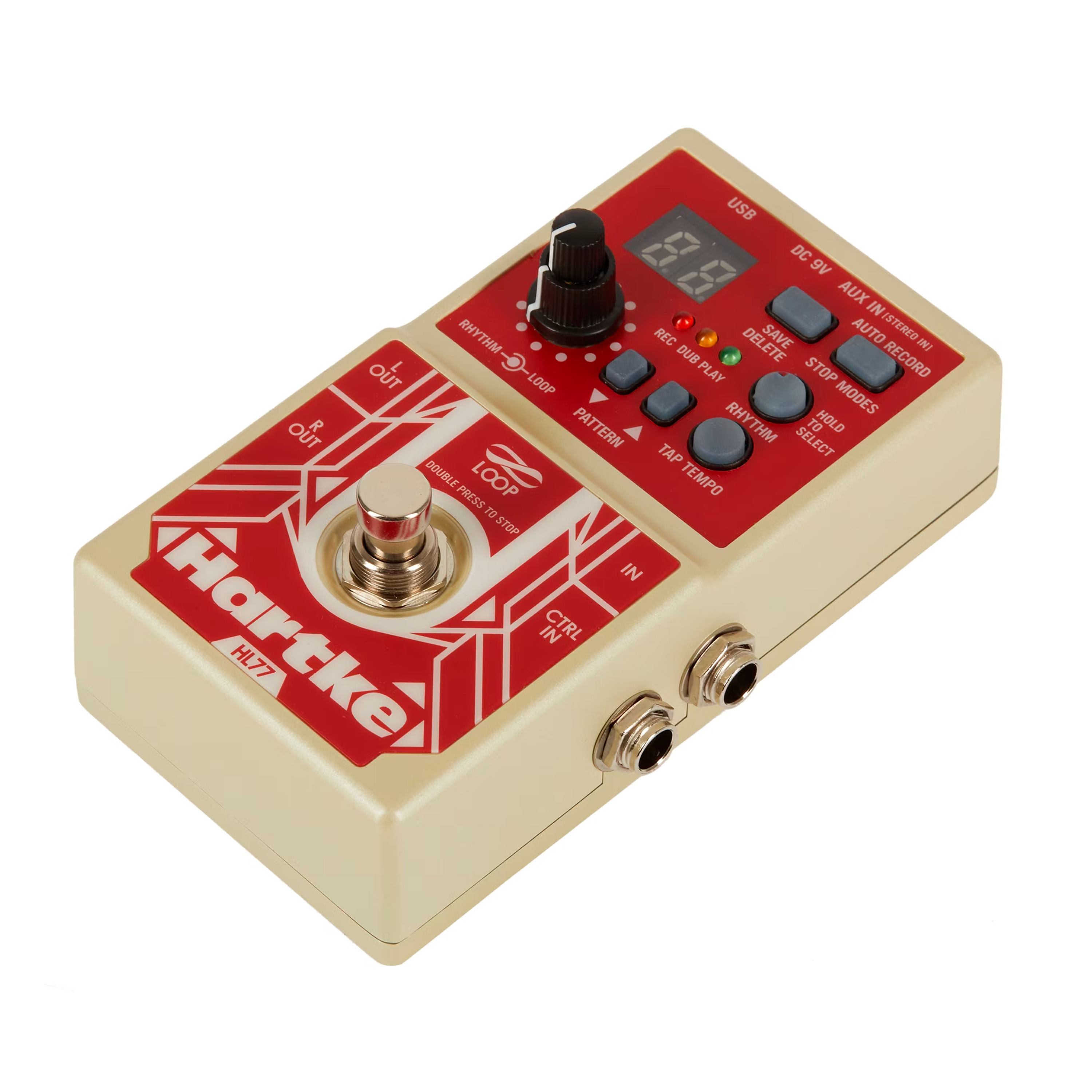 Pedal Efecto Bajo Looper Hartke HL77 foto 3