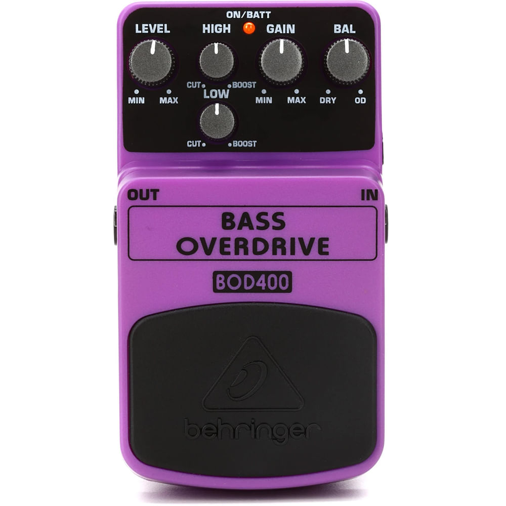 Pedal Efecto Behringer BOD400 - Bass Overdrive