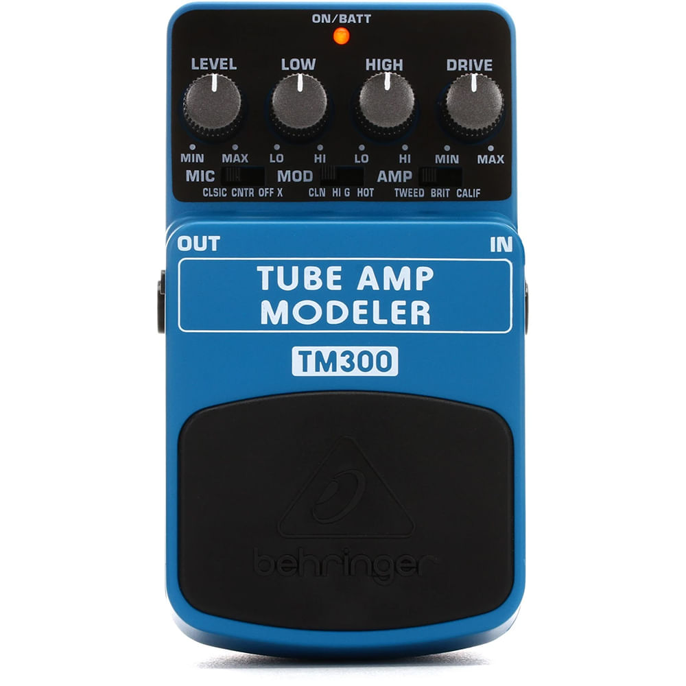 Pedal Efecto Behringer TM300 - Tube Amp Modeling