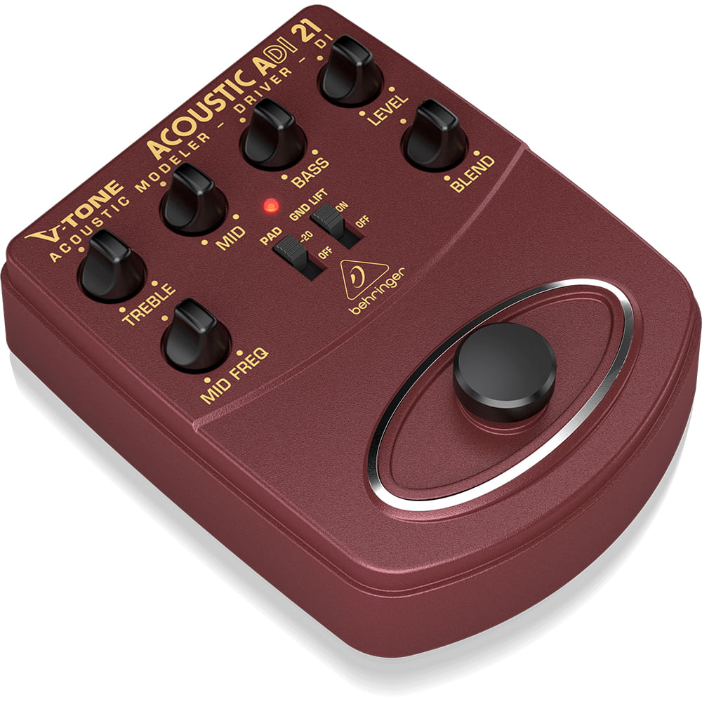 Pedal Modelador Acústico Behringer ADI21 foto 4