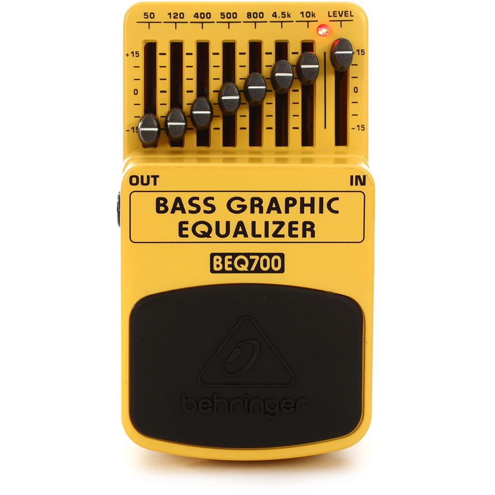 Pedal Para Bajo BEQ700 - EQ Gráfico