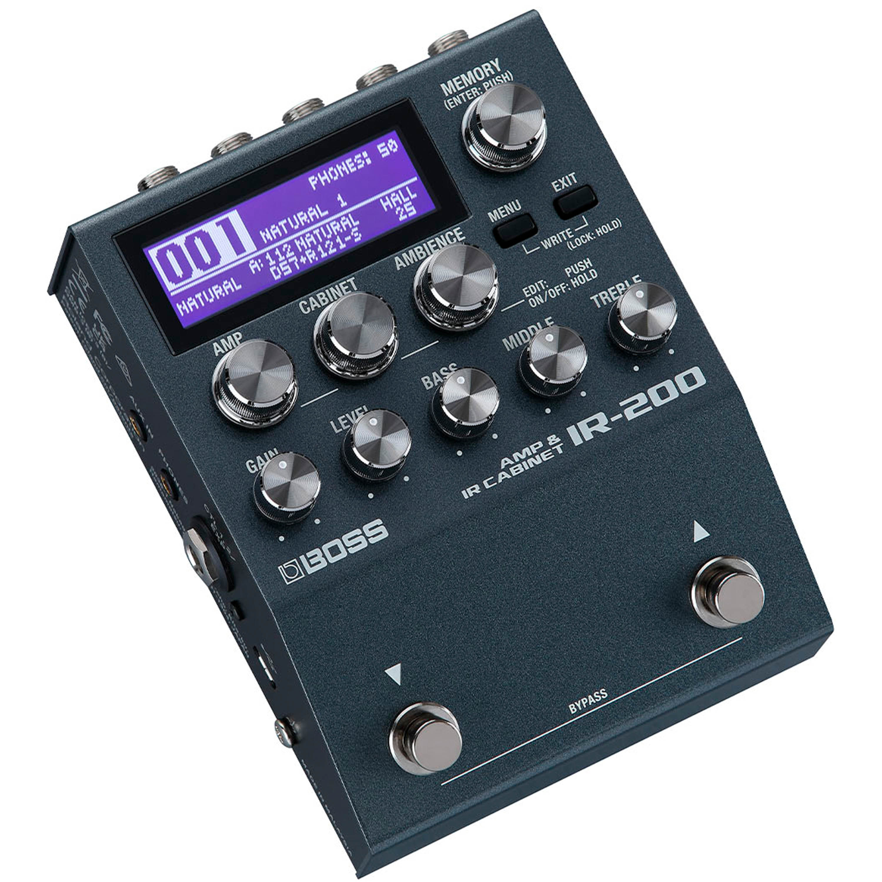Pedal simulador de gabinete y cabezal IR Boss IR-200 foto 2