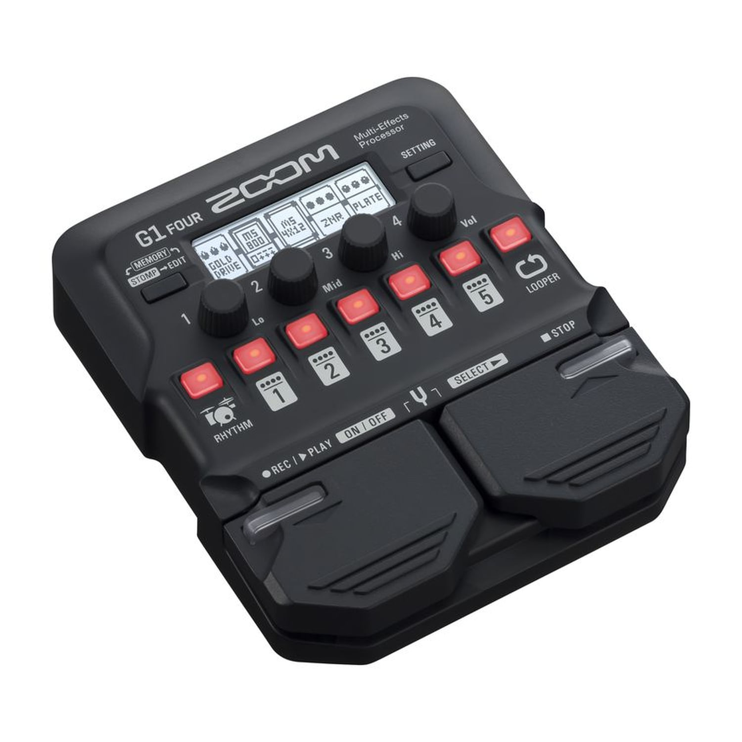Pedalera multiefecto Zoom G1 FOUR foto 2