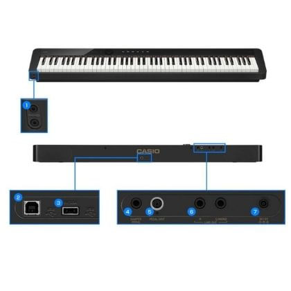 Piano Digital Casio PX-S1100 color negro foto 5