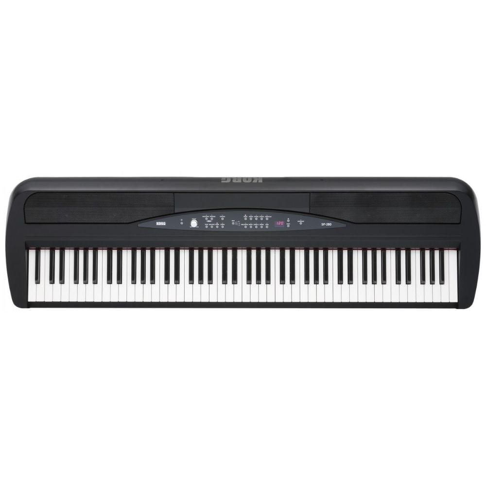 Piano digital Korg SP-280 color negro foto 2