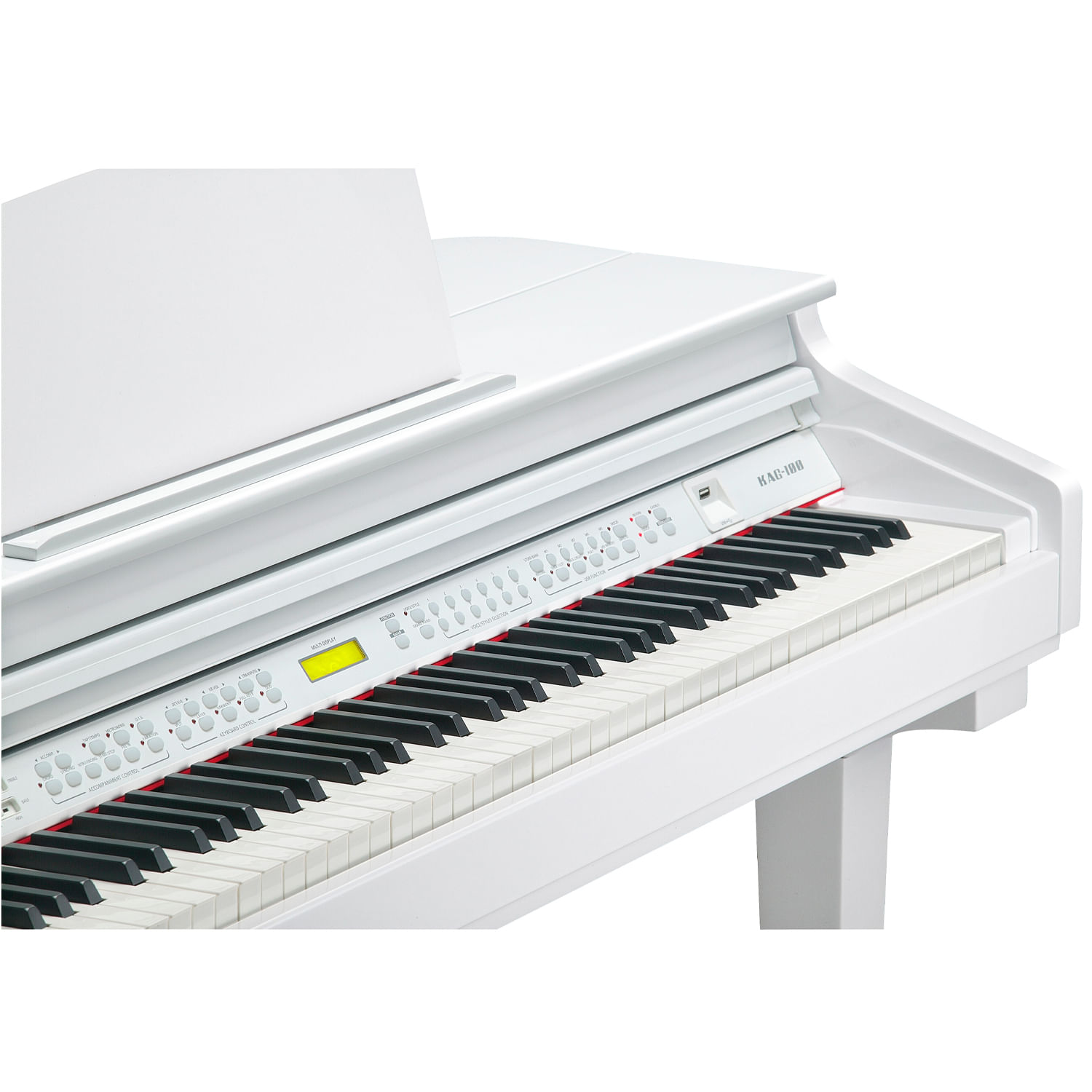 Piano digital Kurzweil KAG100 White Polish foto 4