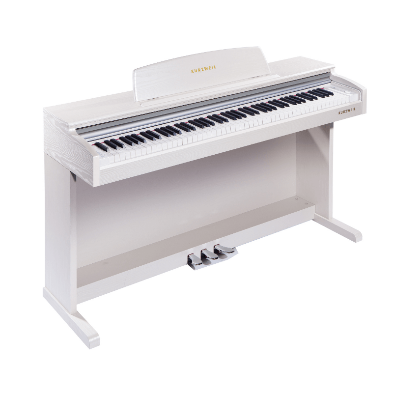 Piano digital Kurzweil M210 color blanco - incluye sillín foto 2