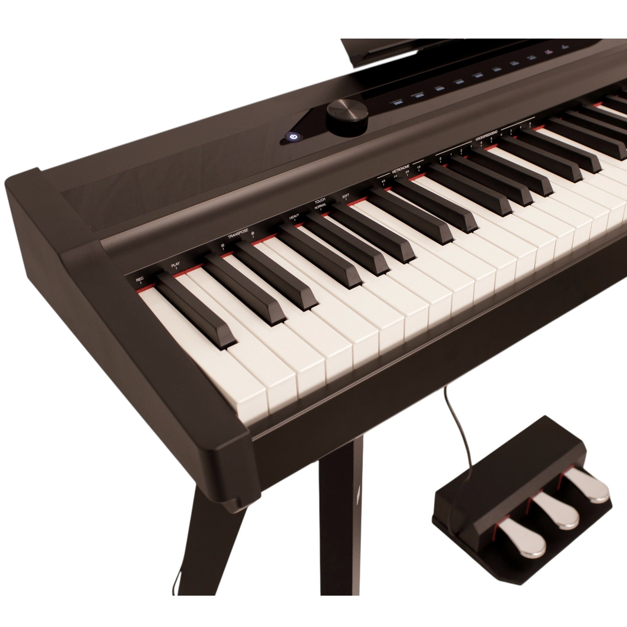 Piano digital P-20 Walters negro con stand foto 5