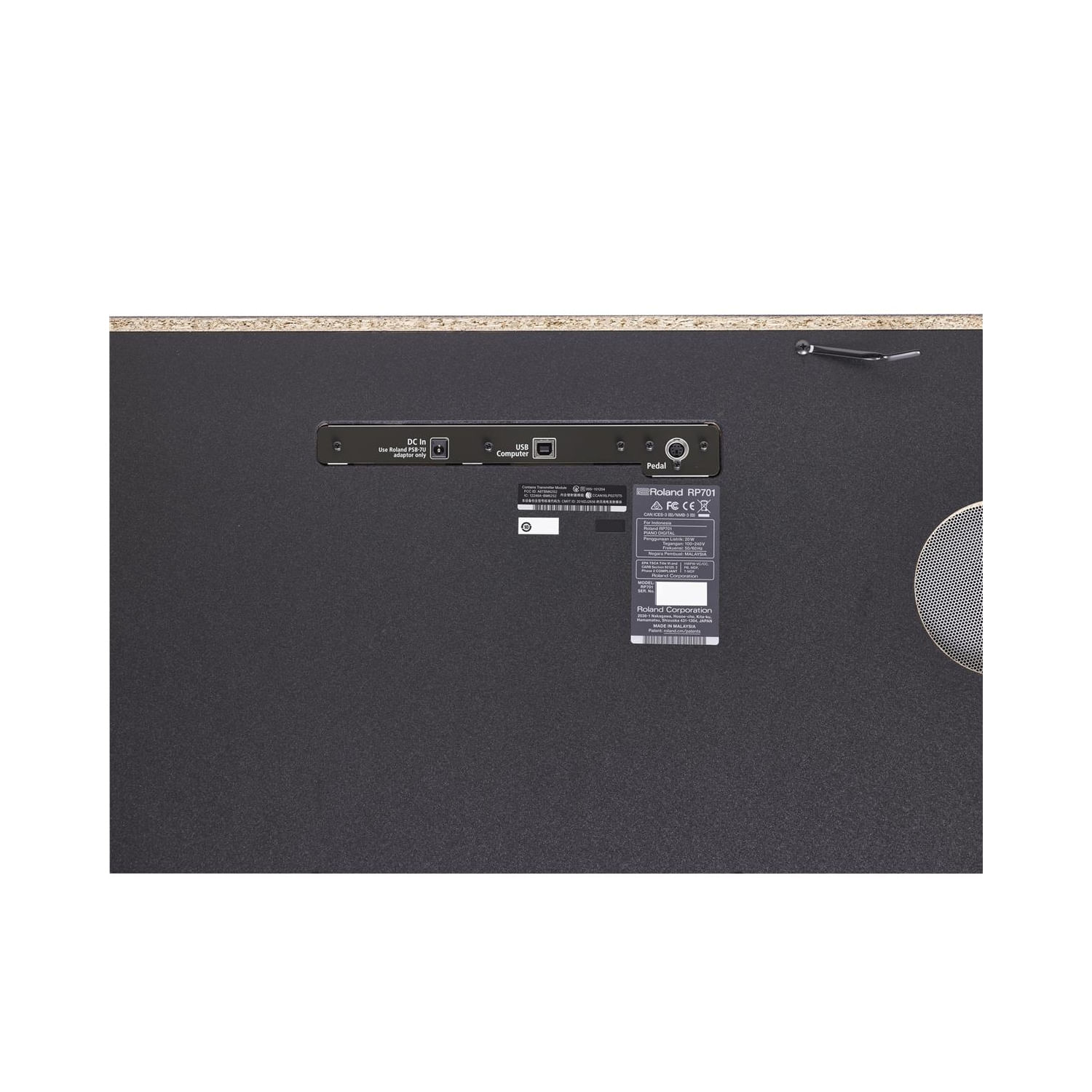 Piano Digital Roland RP701, Contemporary Black foto 5