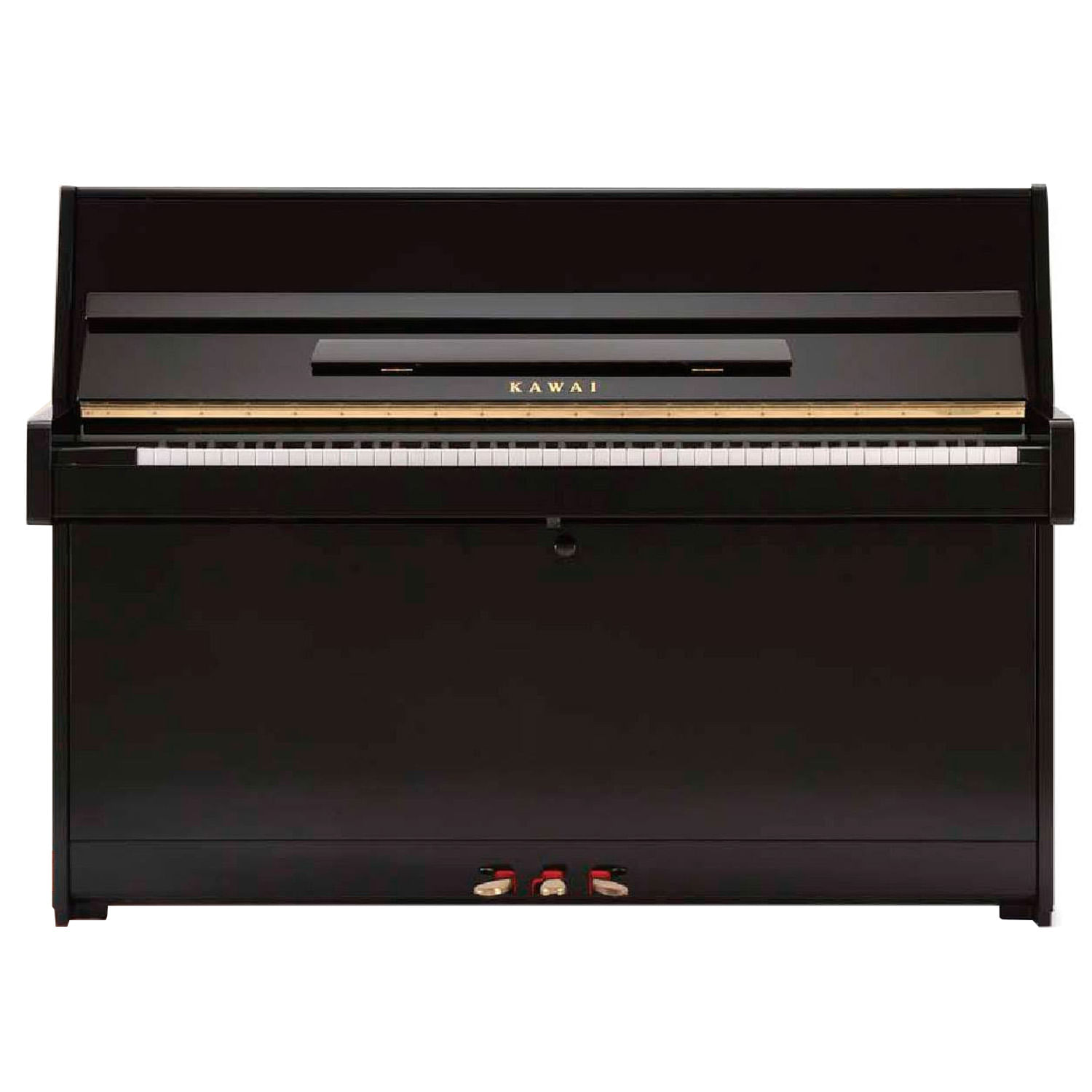 Piano vertical Kawai K15E color ébano foto 2