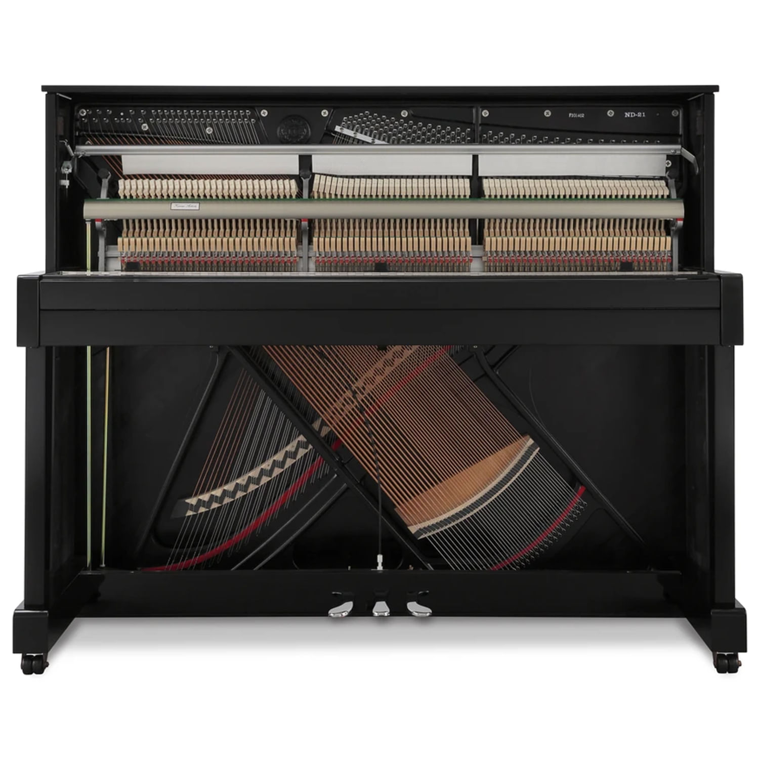 Piano vertical Kawai ND-21 - color ebony polish - incluye sillín foto 2